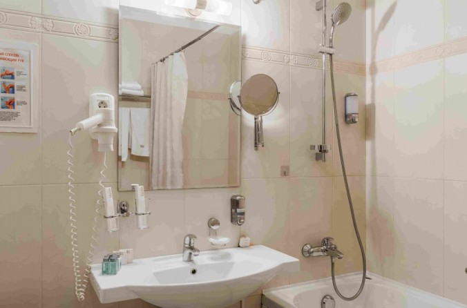 Однокомнатный двухместный номер (Стандарт 1 категории — 26 м2)